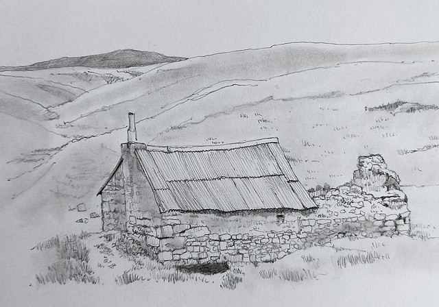 Shepherd hut, North Pennines, Cumbria