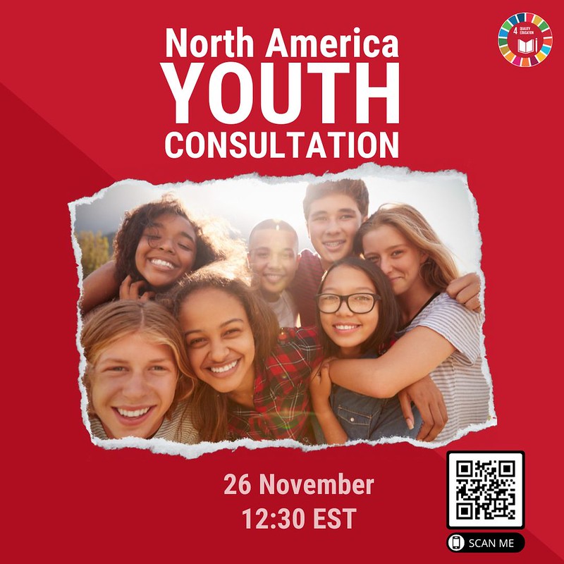 SDG4 Youth Network/UNESCO's Regional Youth Consultation on implementing the #TransformingEducation Youth Declaration in North America!