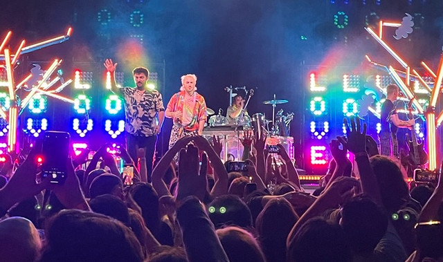 Photo of WALK THE MOON concert from audience