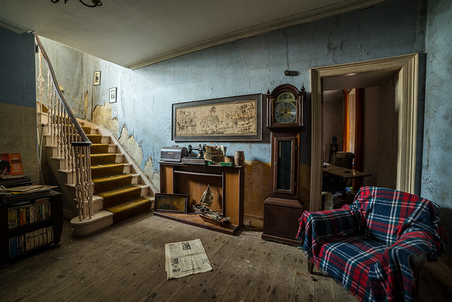 Abandoned house, Stevenston Scotland.