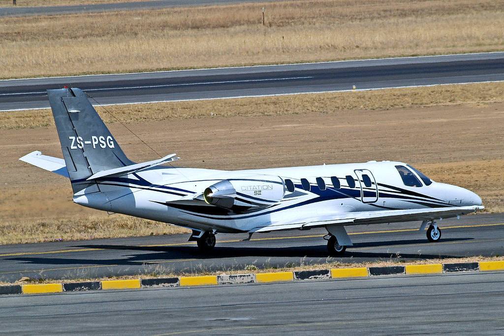 ZS-PSG   Cessna Citation S/II [S550-0112] Lanseria~ZS 16/09/2014