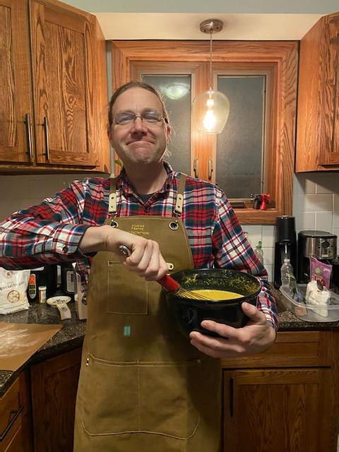 Me Making Thanksgiving Pumkin Pies Nov 2022