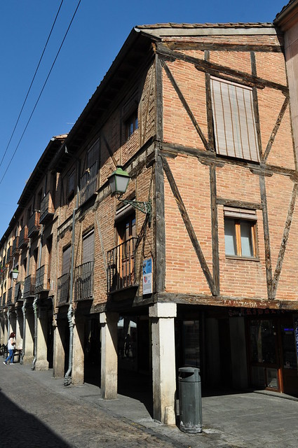 Calle Mayor, Alcalá de Henares, communauté de Madrid, Castille, Espagne.
