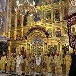 27 ноября 2022, Митрополит Амвросий принял участие в торжественном богослужении в Новодевичьем монастыре Санкт-Петербурга
