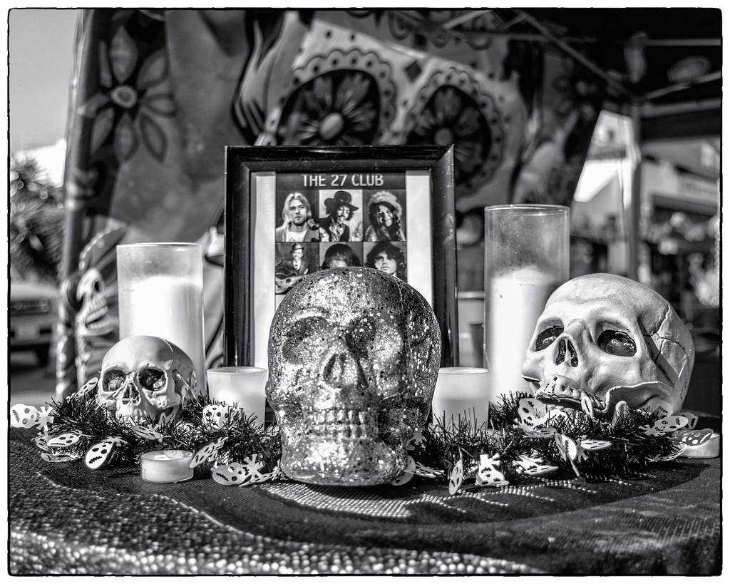 Old Town in San Diego: Day of the Dead Celebration: Altar