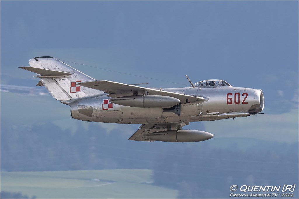 MiG-15 602 Poland Air Force Airpower 22 austria airpower zeltweg 2022 Steiermark Meeting Aerien 2022