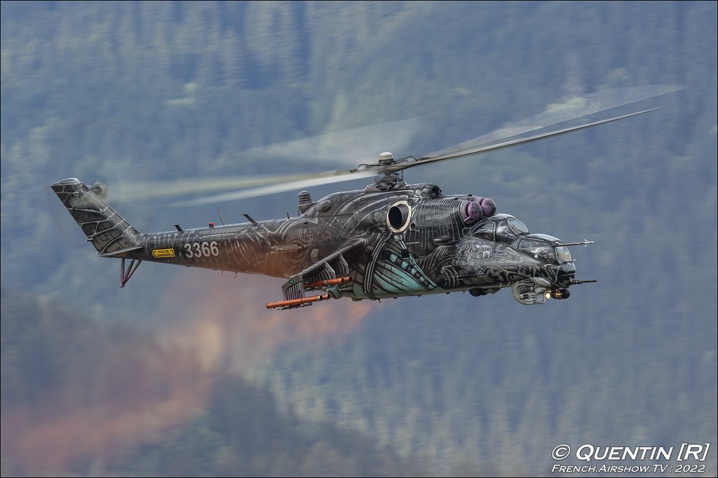 Mi-17 Baikal & Mi-24V Hind E Alien Tiger 3366 Czech Republic Air Force Airpower 22 austria airpower zeltweg 2022 Steiermark Meeting Aerien 2022
