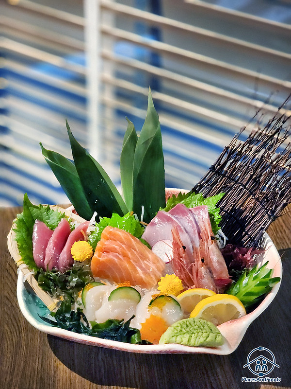kazuma japanese restaurant concorde hotel sashimi
