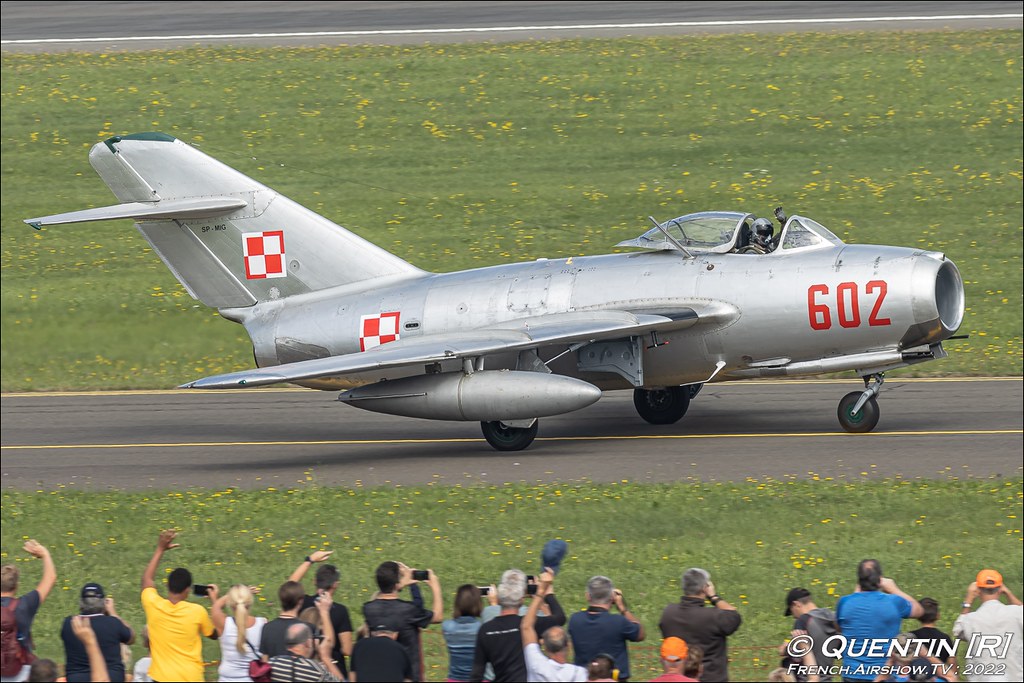 MiG-15 602 Poland Air Force Airpower 22 austria airpower zeltweg 2022 Steiermark Meeting Aerien 2022