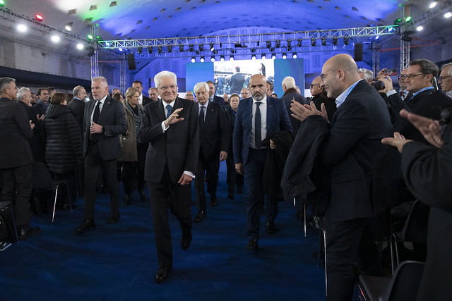 Il Presidente Mattarella all'Inaugurazione del supercomputer Leonardo