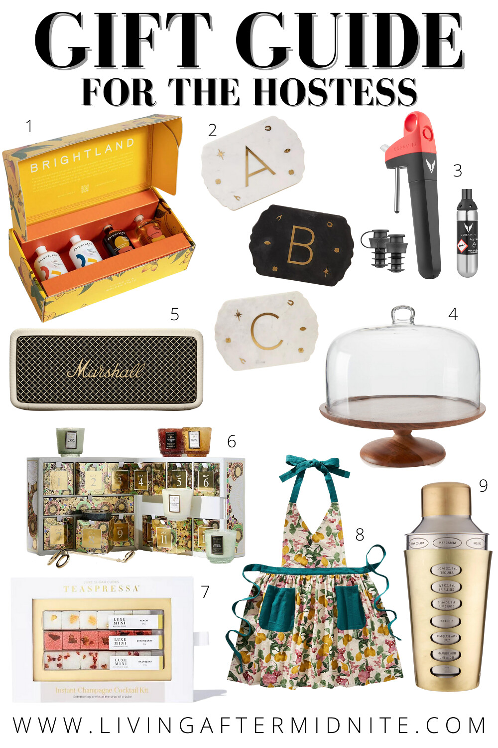 Gift Guide for the Hostess | Wife Gift Ideas | Girlfriend Gift Ideas | Ultimate Holiday Gift Guide | Christmas Presents | Hostess with the Mostess