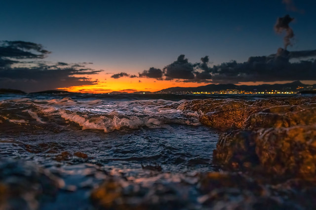 Sunset from the water's edge (Explored)