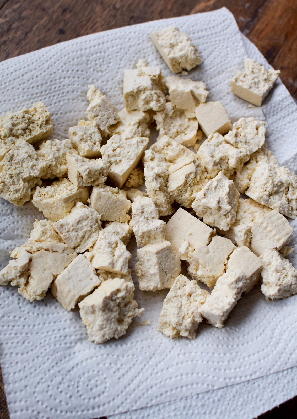tofu i kuber