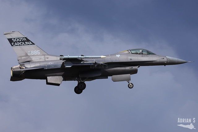 92-3885 F-16CM Fighting Falcon | KCAE | 07.11.2022