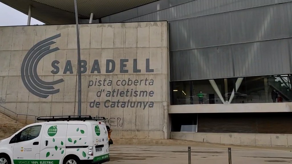 FOTOGRAFÍA. SABADELL (CATALAUÑA) ESPAÑA, 31.03.2020. El Ejército español ha llegada este martes a Sabadell (Barcelona) para combatir el COVID 19. Ñ Pueblo (17)