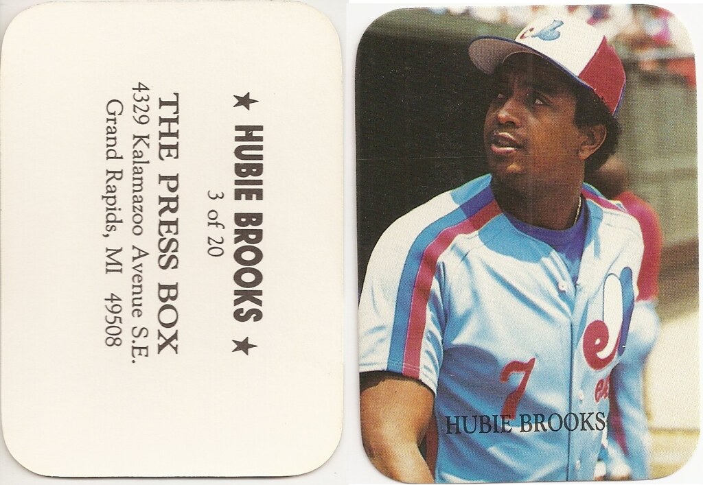 1987 The Press Box Set of 20 - Brooks, Hubie
