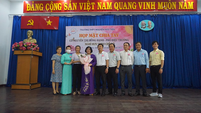 Họp mặt chia tay Cô Nguyễn Thị Hồng Hạnh- PHT