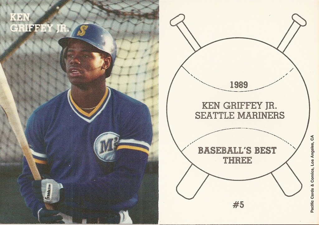 1989 Pacific Cards & Comics Baseballs Best Three - Griffey Jr, Ken