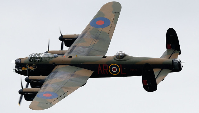 Lancaster Bomber BBMF PA474 City of Lincoln 460 Squadron