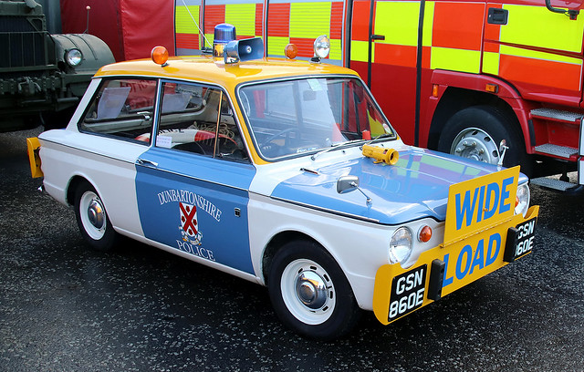 1967 Hillman Imp Police Car GSN860E Dunbartonshire Police