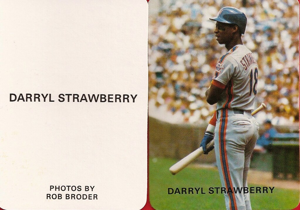 1986 Rob Broder - Strawberry, Darryl Sample