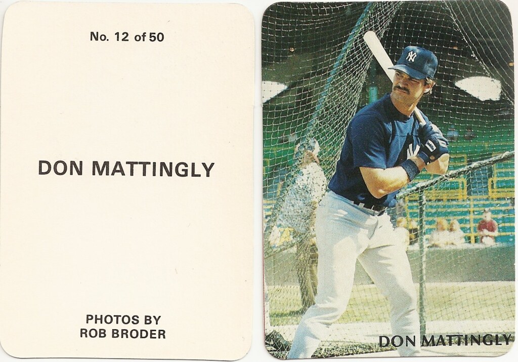 1986 Rob Broder - Mattingly, Don 12