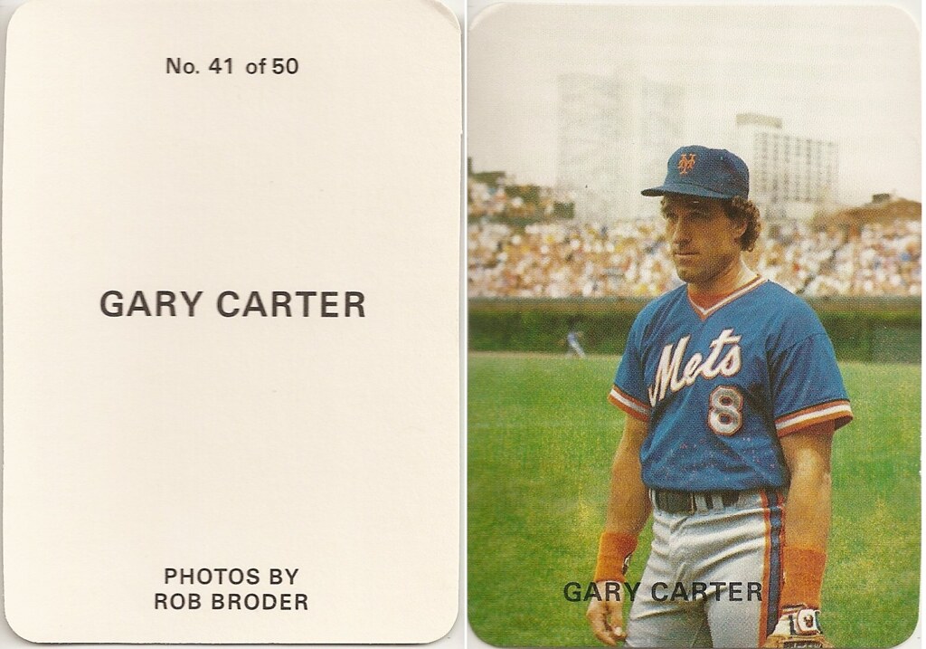 1986 Rob Broder - Carter, Gary 41