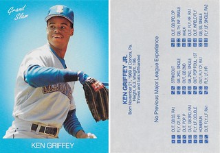 1990-94 Broder Singles - Grand Slam Hybrid - Griffey Jr, Ken