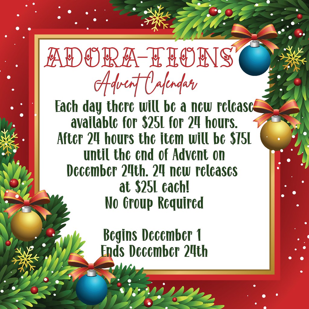 Adora-tions – Advent Calendar '22