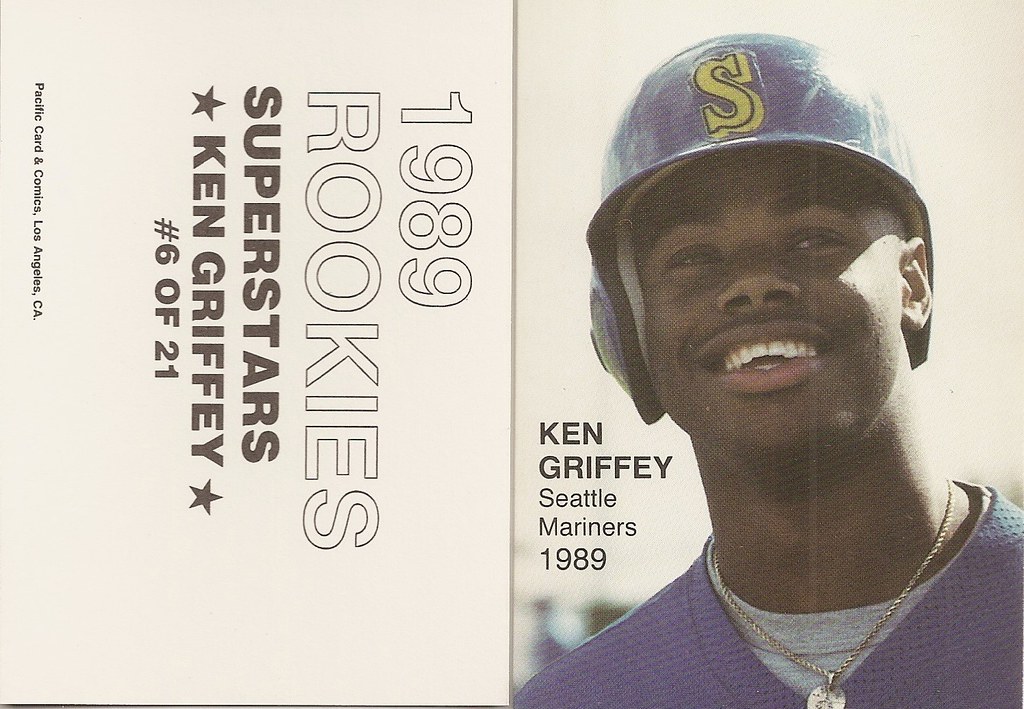 1989 Pacific Cards and Comics - Rookies Superstars - Griffey Jr, Ken