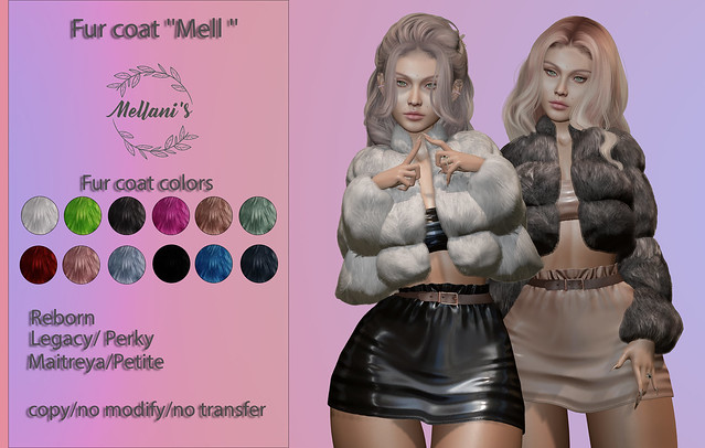 Mellani's Fur coat ''Mell''