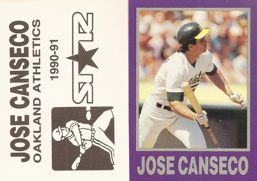 1991 Starz Purple - Canseco, Jose