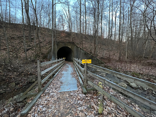 railtotrail pennsylvania trail tunnel creek