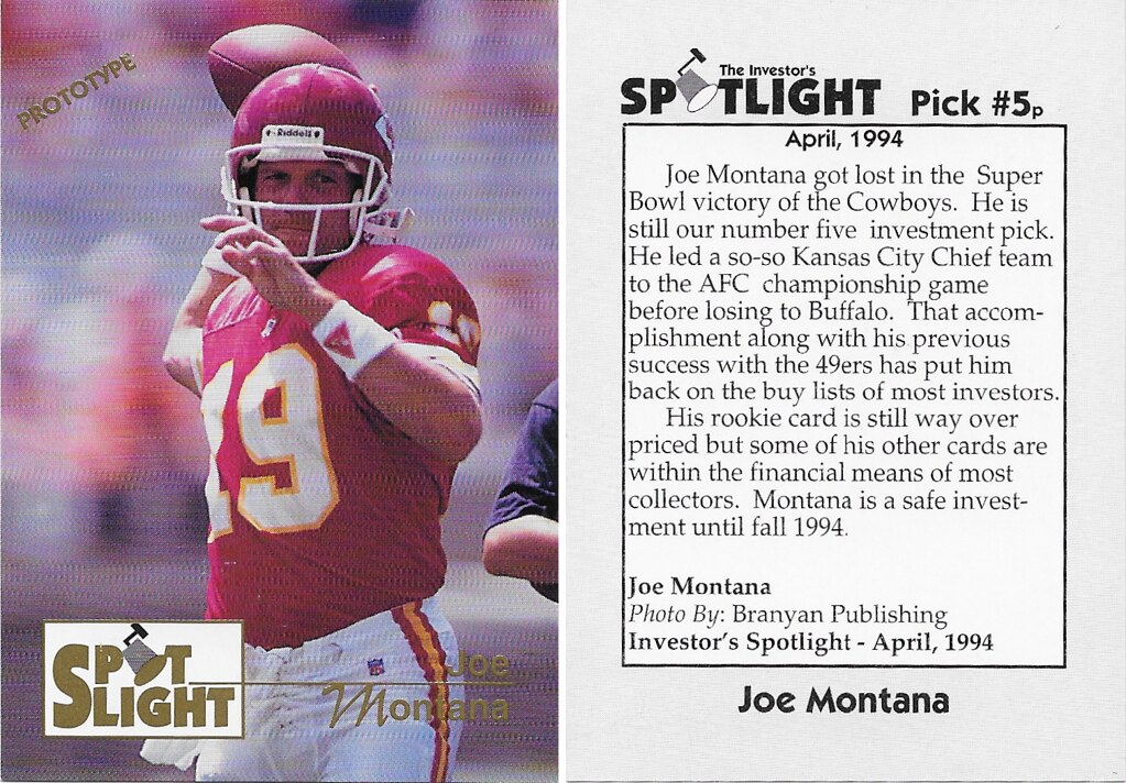 1994 Investors Spotlight - Montana, Joe