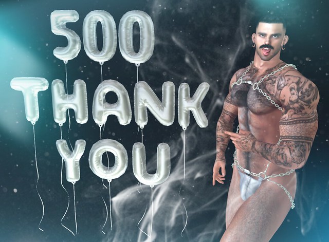 Thank You 500 Followers!