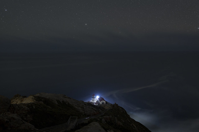 The Lighthouse on a Moonless Night