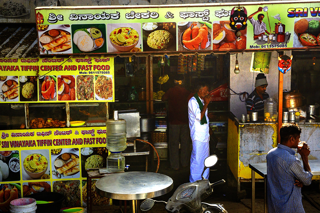 Roadside food stand on 11-30-22--Bengaluru copy