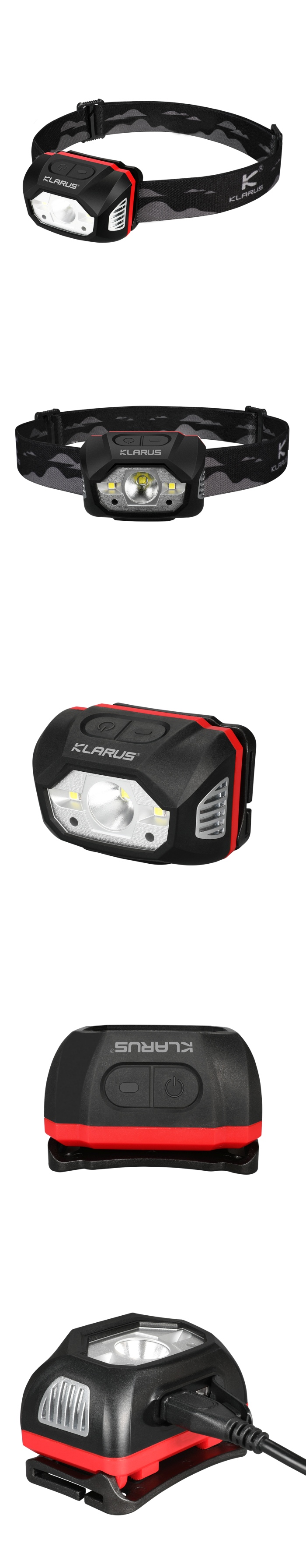 【錸特光電】KLARUS HM1 440 流明 揮手感應 可充電 高亮LED 輕量頭燈 紅光 防水 登山 感應露營頭燈 釣魚頭燈