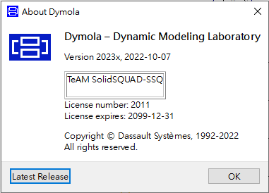 Dassault Systemes Dymola 2023X x64 full license