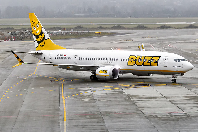 SP-RZH Buzz by Ryanair B737MAX 8200 Krakow