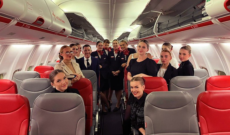 Cabin Crew students take to the skies with Jet2.com