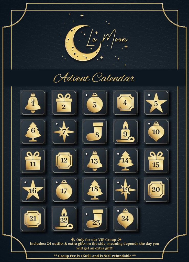 .:Le Moon:. Advent Calendar 2022