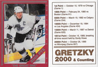 1990-94 Broder Singles - 2000 and Counting - Gretzky, Wayne