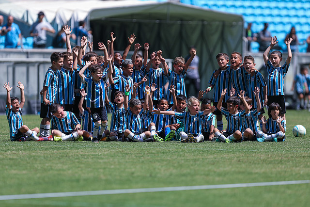 Escola de Futebol do Grêmio na Arena