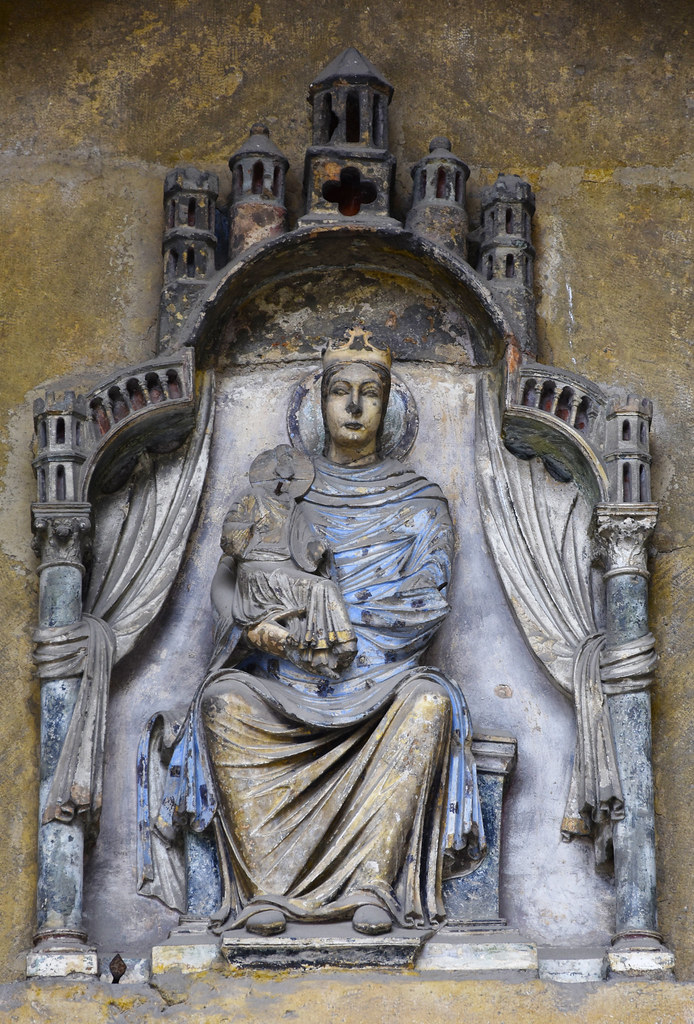 Reims, cathédrale Notre-Dame, Vierge à l'Enfant de la 