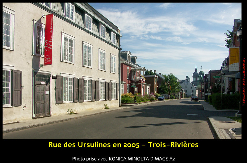 Rue des Ursulines en 2005 - Trois-Rivières