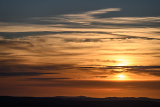 Wales 2022 - sunset in Llanfairfechan, North Wales