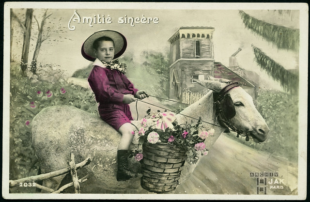 ArchivTappen31(1B)208  Amitié Sincère, Junge, Frankreich, 1910er