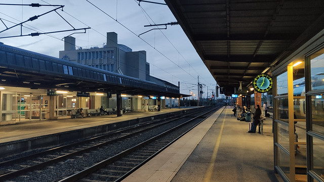 When your train is 2 hours late and you were planning on being in Nancy before dark ;-( - Châlons-en-Champagne, France