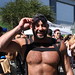 SEXY SMILING HANDSOME MUSCLE HUNK ! ~ photographed by ADDA DADA ! ~ FOLSOM STREET FAIR 2022 ! (safe photograph)